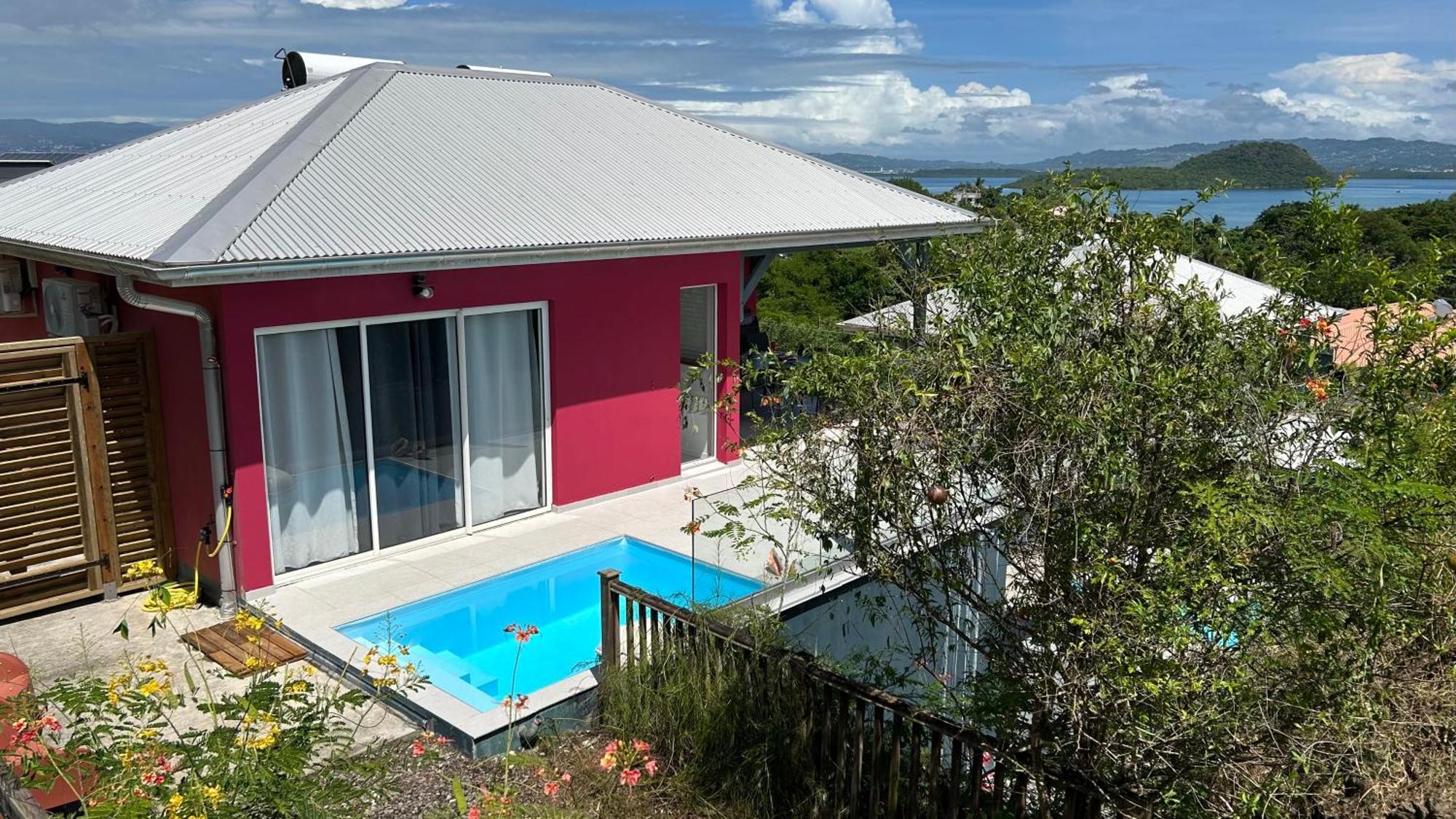 La Villa Jalna Grenadine Deux Chambres Et Piscine Privee Les Trois-Ilets Kültér fotó