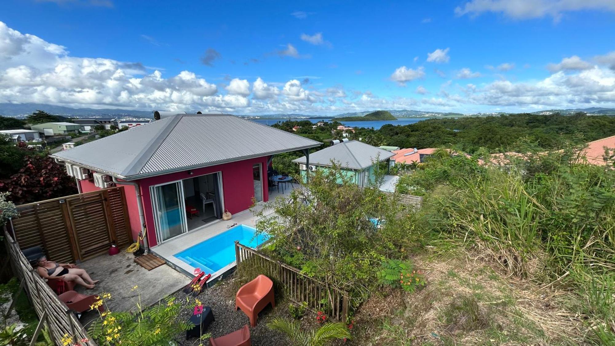 La Villa Jalna Grenadine Deux Chambres Et Piscine Privee Les Trois-Ilets Kültér fotó